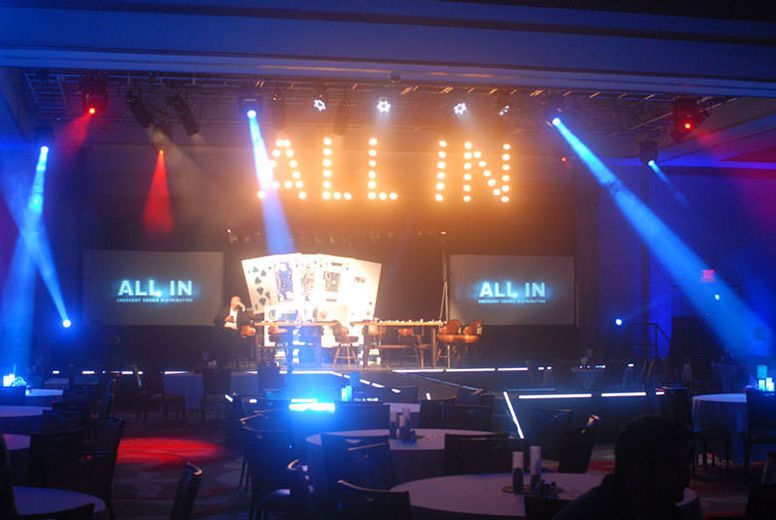 all in stage lights