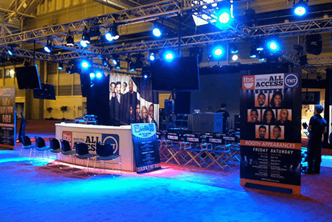 Event setup for TBS all access