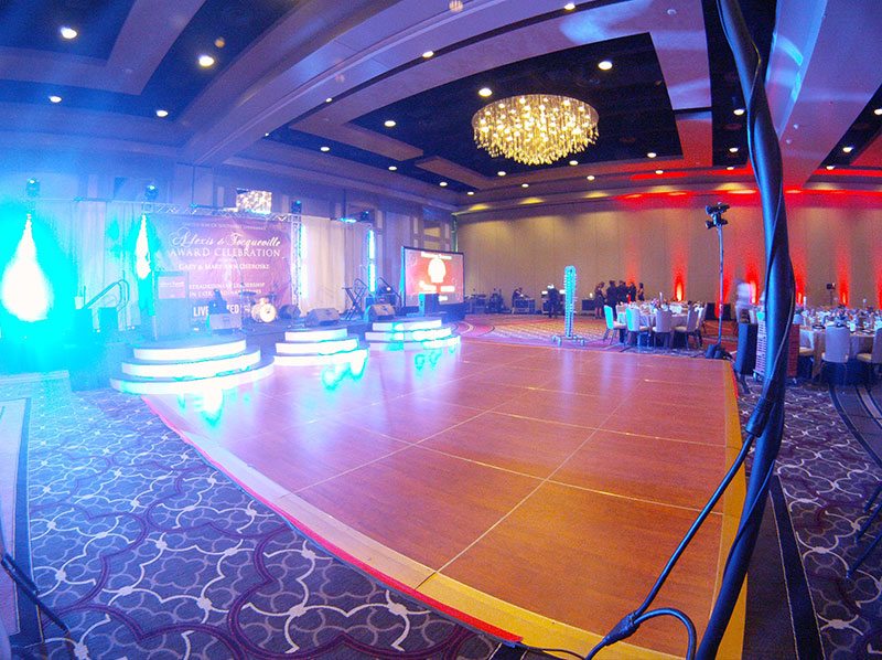 United Way large ballroom dancefloor