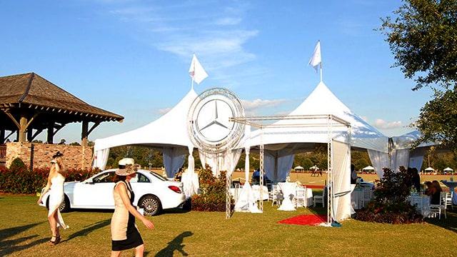 tents for Polo at the Point