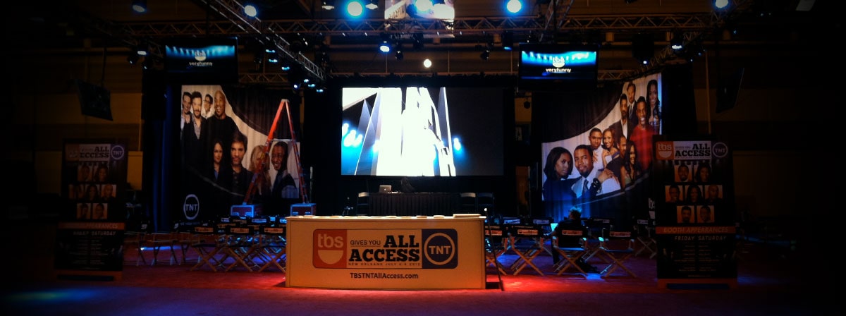 TBS/TNT All Access Booth