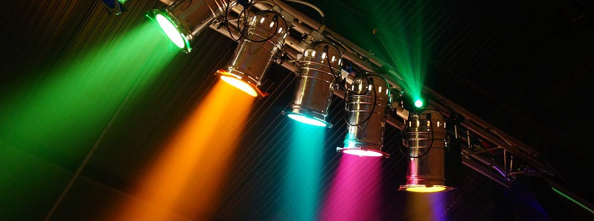 Multi-colored Stage Lights